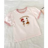 ピンク | 【aimoha-KIDS-】キッズ きのこプリントTシャツ | aimoha kids