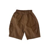 モカ | 【aimoha-KIDS-】リラックスカーゴショートパンツ | aimoha kids