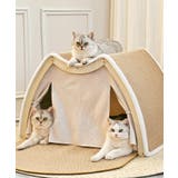 2WAY 爪研ぎ付き ペットハウス 猫 ネコ | aimoha | 詳細画像8