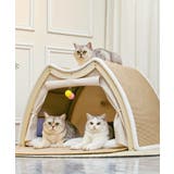 2WAY 爪研ぎ付き ペットハウス 猫 ネコ | aimoha | 詳細画像7