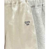 【aimoha-KIDS-】シンプルロゴ入りコットンショートパンツ | aimoha kids | 詳細画像5