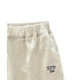 【aimoha-KIDS-】シンプルロゴ入りコットンショートパンツ | aimoha kids | 詳細画像7
