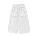 ライトベージュ | 【aimoha-KIDS-】ワッフルポケット付きコットンパンツ | aimoha kids