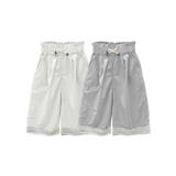 【aimoha-KIDS-】レースヘムコットンワイドパンツ | aimoha kids | 詳細画像2