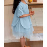 チュール切り替えワンピース | aimoha kids | 詳細画像2