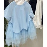 チュール切り替えワンピース | aimoha kids | 詳細画像3