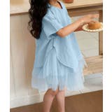 チュール切り替えワンピース | aimoha kids | 詳細画像4