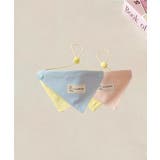 バイカラーペットバンダナ 犬 猫 ネコ | aimoha  | 詳細画像3 