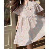 フラワープリントフレアワンピース | aimoha kids | 詳細画像5 