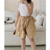 【aimoha-KIDS-】リボン付きフリルショートパンツ | aimoha kids | 詳細画像4 