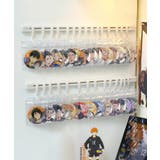 クリア | バッジ収納ラック 推し活 アニメ グッズ | aimoha 