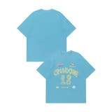 ブルー | ヴィンテージロゴプリントTシャツ | HOOK