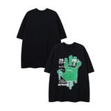 ブラック4 | レタープリントTシャツ | HOOK