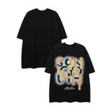 ブラック1 | レタープリントTシャツ | HOOK