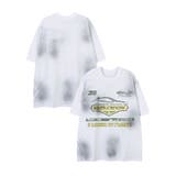 ホワイト3 | レタープリントTシャツ | HOOK