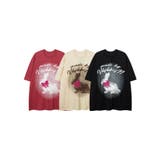 シャドウラビットプリントTシャツ | HOOK | 詳細画像1
