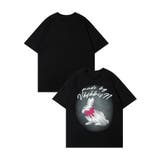 シャドウラビットプリントTシャツ | HOOK | 詳細画像3