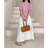 ハート刺繍入り半袖ニットトップス | aimoha  | 詳細画像12 