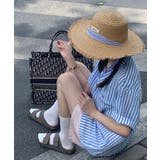 涼しげなリボン付きストローハット | aimoha  | 詳細画像17 