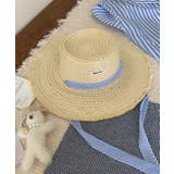 涼しげなリボン付きストローハット | aimoha  | 詳細画像19 
