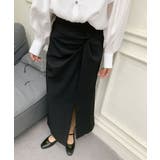 フロントスリット入りロングスカート | aimoha  | 詳細画像9 