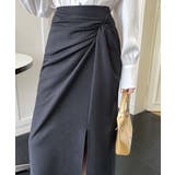 フロントスリット入りロングスカート | aimoha  | 詳細画像11 