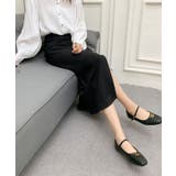 フロントスリット入りロングスカート | aimoha  | 詳細画像7 