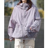 パープル | ライトフードジャケット パーカー | aimoha men
