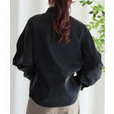 オリジナル光沢感バンドカラーブラウス | aimoha | 詳細画像12