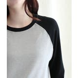 ラグランスリーブ長袖Tシャツ | aimoha | 詳細画像38