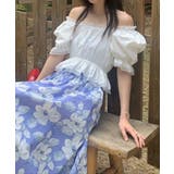 ライトベージュ | スクエアネックレースブラウス Jasmine Grandiflorum | aimoha
