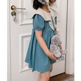 【aimoha-KIDS-】デザインカラーワンピース | aimoha kids | 詳細画像14 