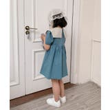 【aimoha-KIDS-】デザインカラーワンピース | aimoha kids | 詳細画像17 
