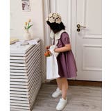 【aimoha-KIDS-】デザインカラーワンピース | aimoha kids | 詳細画像21 