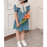 【aimoha-KIDS-】デザインカラーワンピース | aimoha kids | 詳細画像4 