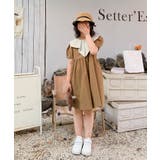 【aimoha-KIDS-】デザインカラーワンピース | aimoha kids | 詳細画像5 