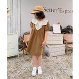 【aimoha-KIDS-】デザインカラーワンピース | aimoha kids | 詳細画像8 