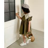 【aimoha-KIDS-】ビッグカラーワンピース | aimoha kids | 詳細画像18 