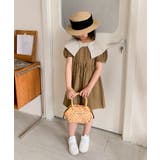 【aimoha-KIDS-】ビッグカラーワンピース | aimoha kids | 詳細画像3 