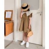 【aimoha-KIDS-】ビッグカラーワンピース | aimoha kids | 詳細画像4 