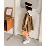 【aimoha-KIDS-】ビッグカラーワンピース | aimoha kids | 詳細画像7 