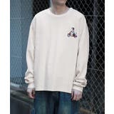 HOOK -original- DOGワンポイント刺繍ロンTEE | HOOK | 詳細画像4 
