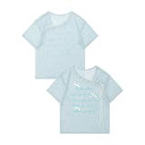 グリーン | 【HOOK】for girls メッセージレースアップTシャツ | HOOK