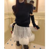 【Jasmine】チュール裾フリルボリュームミニスカート Jasmine Gra… | aimoha  | 詳細画像13 