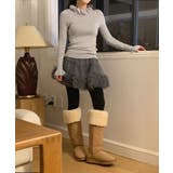 【Jasmine】チュール裾フリルボリュームミニスカート Jasmine Gra… | aimoha  | 詳細画像6 