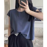 【aimoha】フロントリブデザインノースリーブトップス | aimoha  | 詳細画像13 