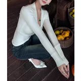 【Jasmine】カシュクールリブニットトップス Jasmine Grandif… | aimoha  | 詳細画像19 