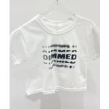 【aimoha-KIDS-】ロゴプリント キッズTシャツ | aimoha kids | 詳細画像1