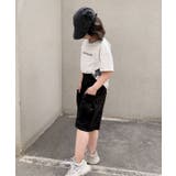 【aimoha-KIDS-】キッズ ワイドカーゴハーフパンツ | aimoha kids | 詳細画像9