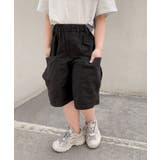 【aimoha-KIDS-】キッズ ワイドカーゴハーフパンツ | aimoha kids | 詳細画像13